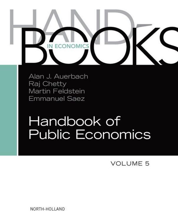 Produktbild: Handbook of Public Economics