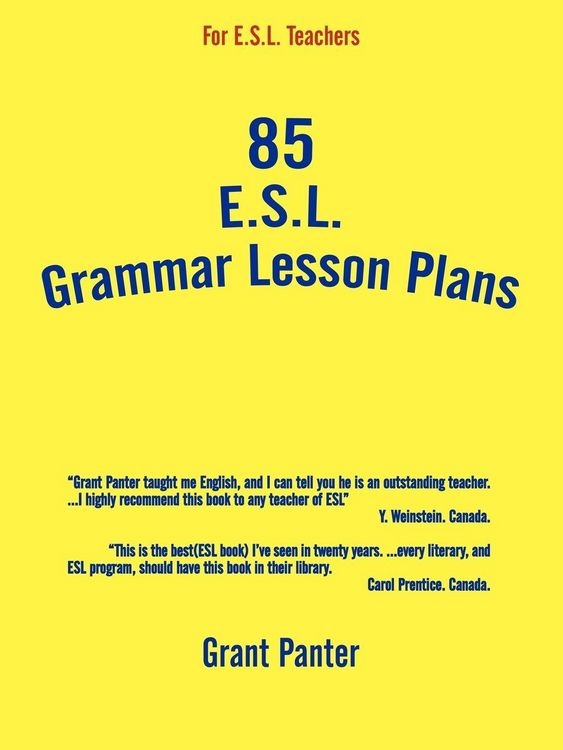 Produktbild: 85 ESL Grammar Lesson Plans
