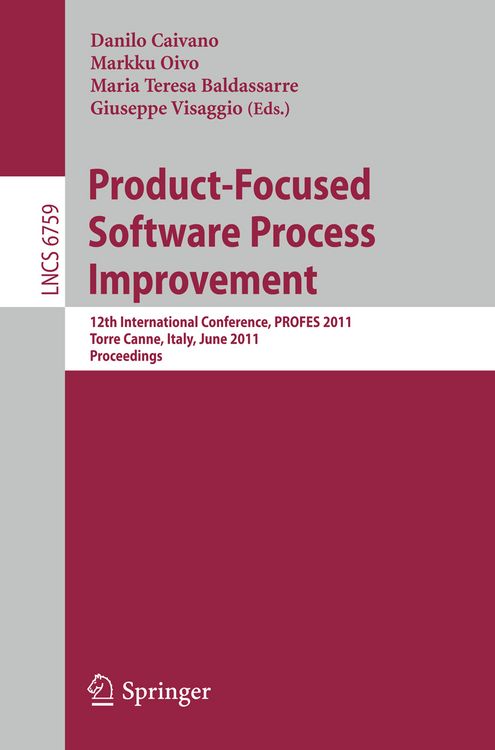 Produktbild: Product-Focused Software Process Improvement