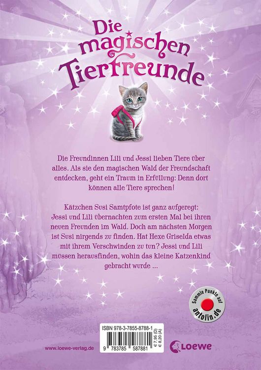 Produktbild: Die magischen Tierfreunde (Band 4) - Susi Samtpfote geht verloren