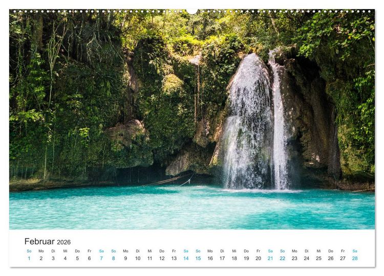 Produktbild: Philippinen - dem Paradies ganz nah (Wandkalender 2026 DIN A2 quer), CALVENDO Monatskalender
