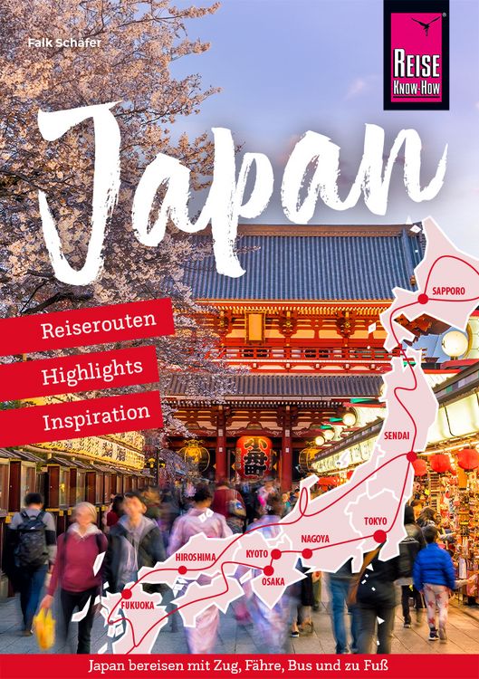 Produktbild: Reisef&uuml;hrer Japan &ndash; Reiserouten, Highlights, Inspiration