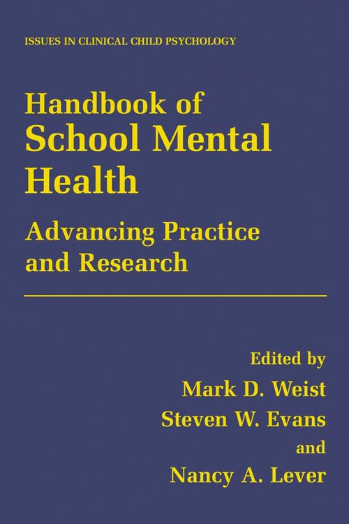 Produktbild: Handbook of School Mental Health