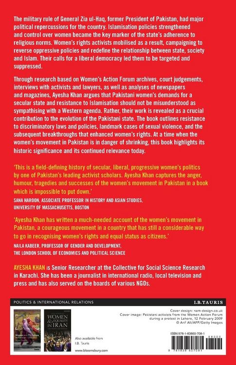 Produktbild: The Women's Movement in Pakistan