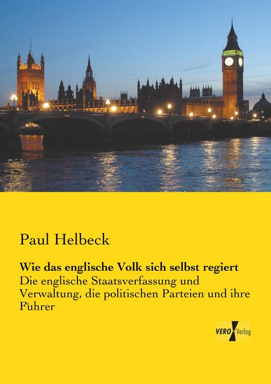 Produktbild: Wie das englische Volk sich selbst regiert