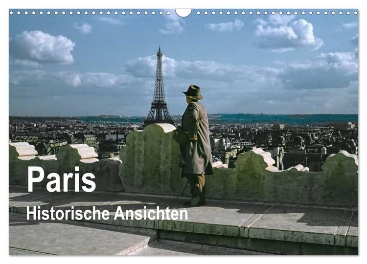 Produktbild: Paris - Historische Ansichten (Wandkalender 2027 DIN A3 quer), CALVENDO Monatskalender