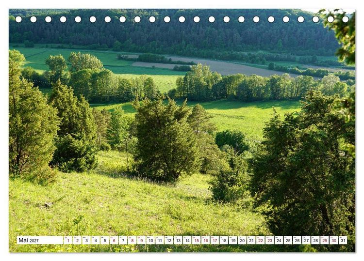 Produktbild: Hardheim und Umgebung (Tischkalender 2027 DIN A5 quer), CALVENDO Monatskalender