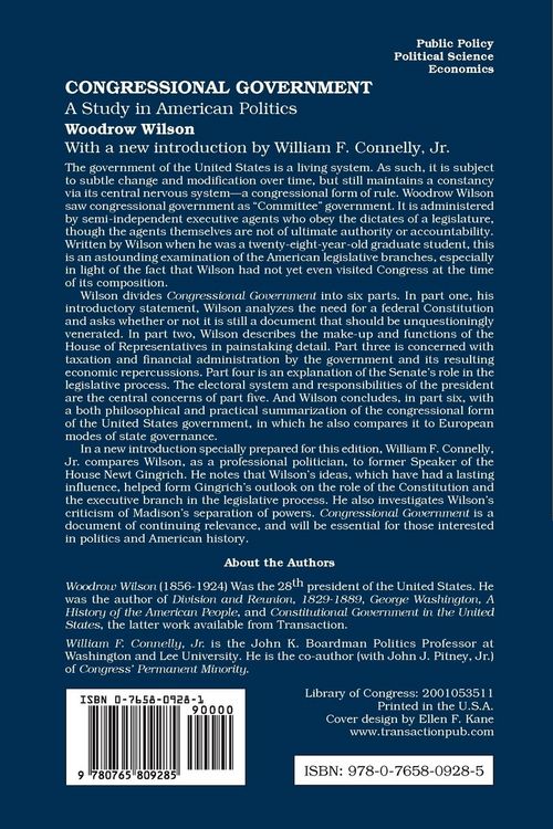 Produktbild: Congressional Government