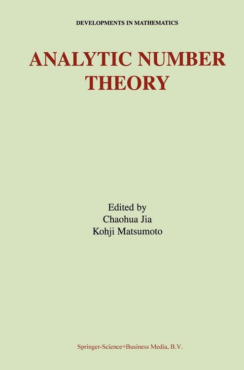 Produktbild: Analytic Number Theory