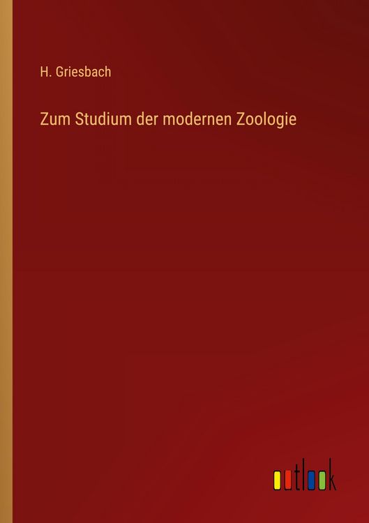 Produktbild: Zum Studium der modernen Zoologie
