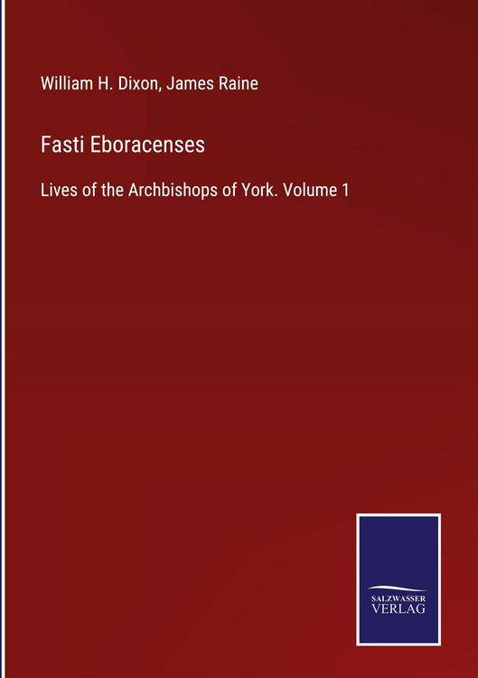 Produktbild: Fasti Eboracenses