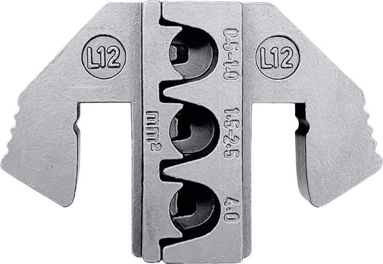 Produktbild: TOOLCRAFT TO-9616536 Crimpstempel SPT K-Kontakt (SWS), MCP-Kontakt (SWS) 0.5 bis 4 mm&sup2; Passend f&uuml;r Marke (Zangen) TOOLCRAFT