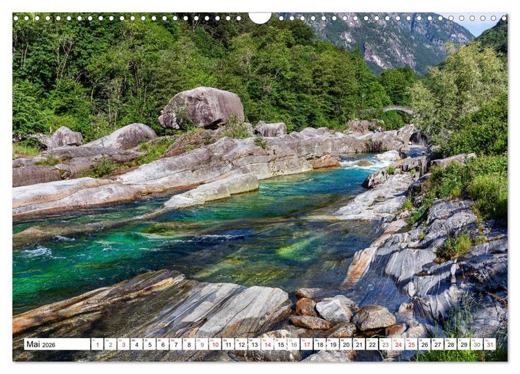 Produktbild: Der gr&uuml;ne Fluss (Wandkalender 2026 DIN A3 quer), CALVENDO Monatskalender