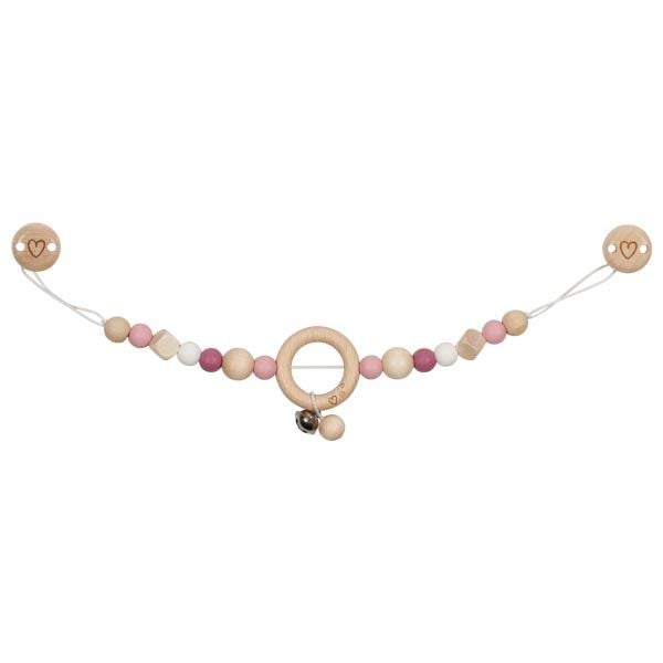Produktbild: Kinderwagenkette Herz, pink