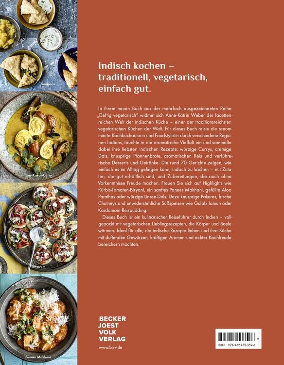 Produktbild: Deftig vegetarisch - Indien