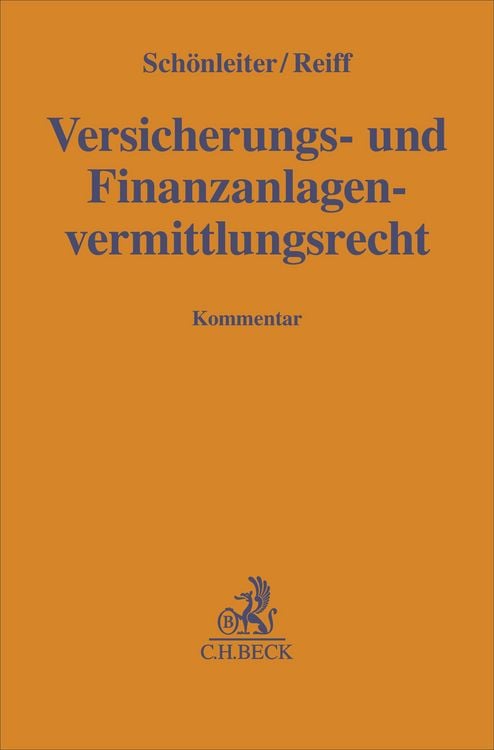 Produktbild: Versicherungs- und Finanzanlagenvermittlungsrecht