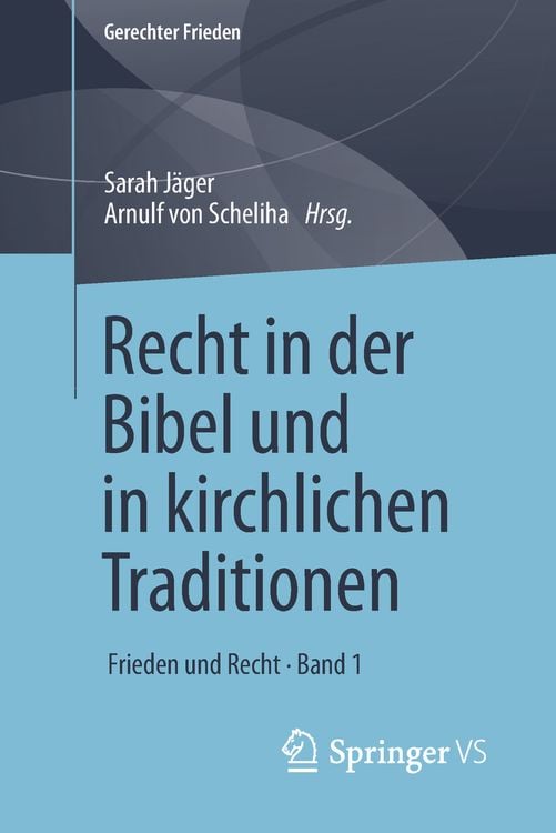 Produktbild: Recht in der Bibel und in kirchlichen Traditionen