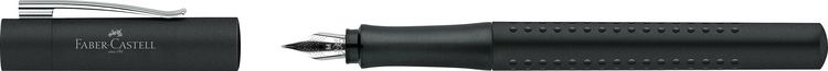 Produktbild: Faber-Castell F&uuml;ller Grip 2011 M schwarz