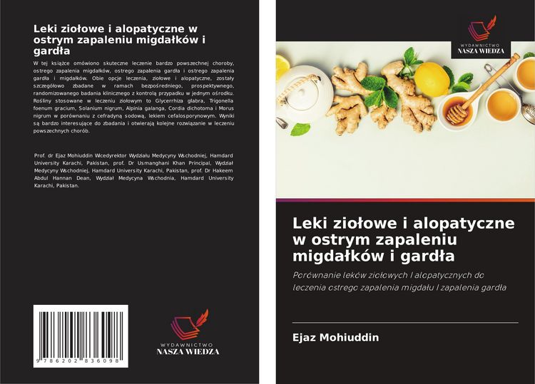 Produktbild: Leki zio&iquest;owe i alopatyczne w ostrym zapaleniu migda&iquest;k&oacute;w i gard&iquest;a