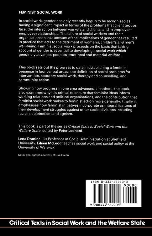 Produktbild: Feminist Social Work