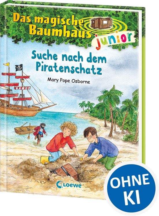 Produktbild: Suche nach dem Piratenschatz / Das magische Baumhaus junior Band 4