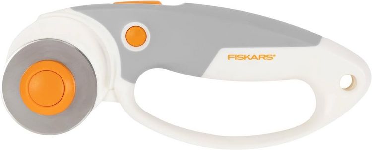Produktbild: Fiskars Titanium Rollmesser mit Komfortgriff, Klingendurchmesser 45 mm