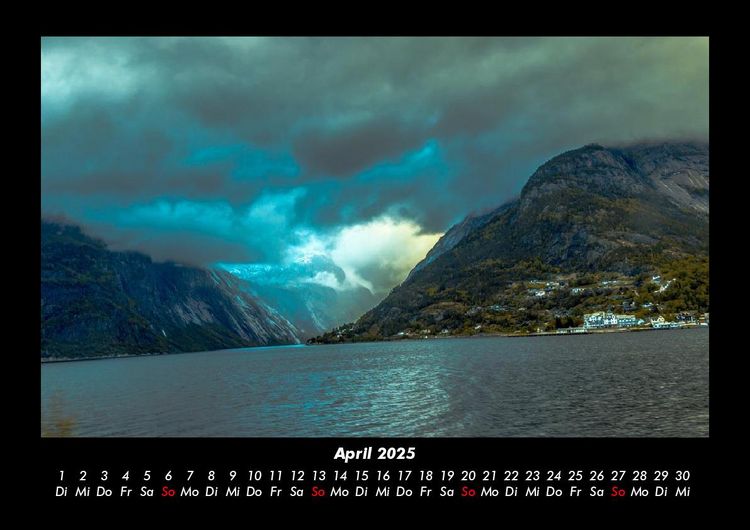 Produktbild: Bergige Welten 2025 Fotokalender DIN A3