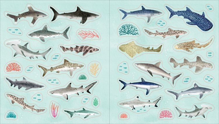 Produktbild: An Ocean Lover's Sticker Book