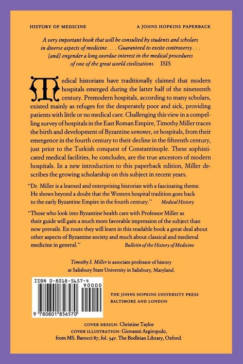 Produktbild: The Birth of the Hospital in the Byzantine Empire