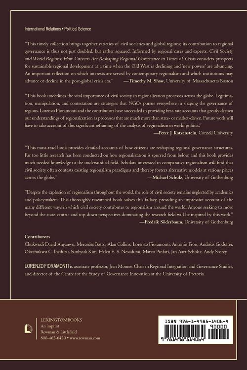 Produktbild: Civil Society and World Regions