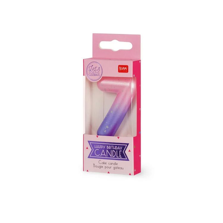Produktbild: Legami Tortenkerze - Happy Birthday Candle - 7