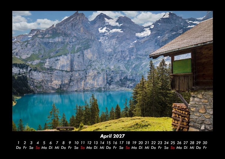 Produktbild: Die Seen der Erde 2027 Fotokalender DIN A3