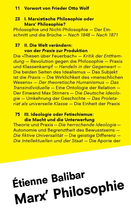 Produktbild: Marx&rsquo; Philosophie