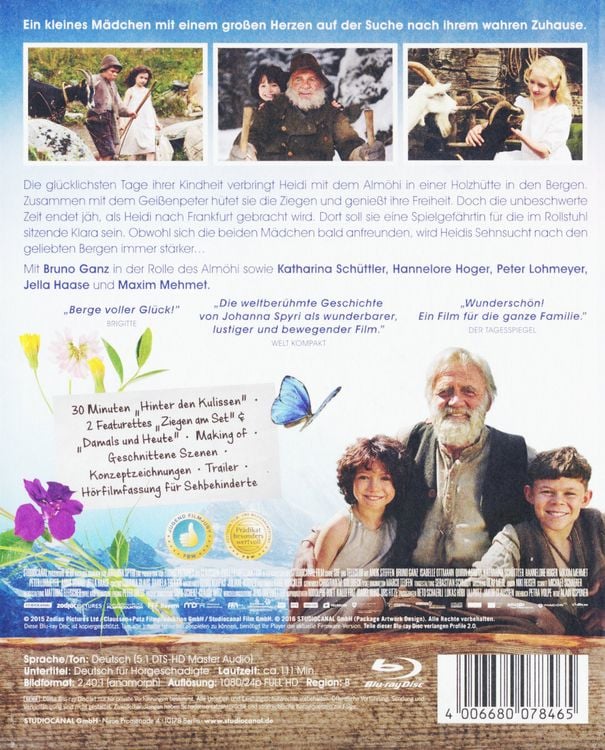 Produktbild: Heidi (inklusive Booklet, Postkartenset, Poster) [SE]