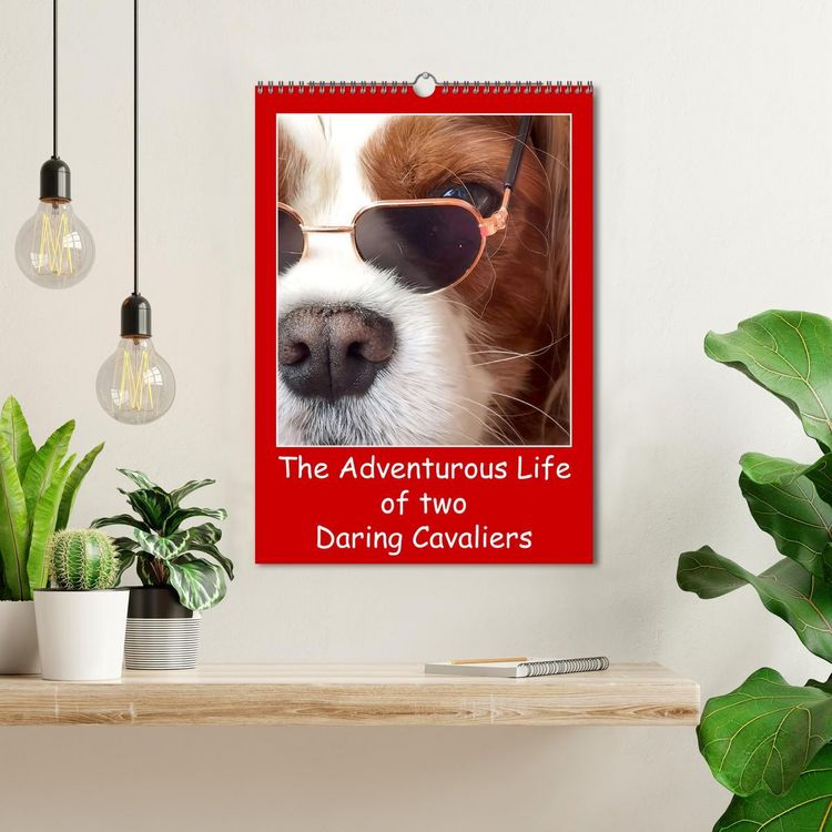Produktbild: The Adventurous Life of two Daring Cavaliers (Wall Calendar 2026 DIN A3 portrait), CALVENDO 12 Month Wall Calendar