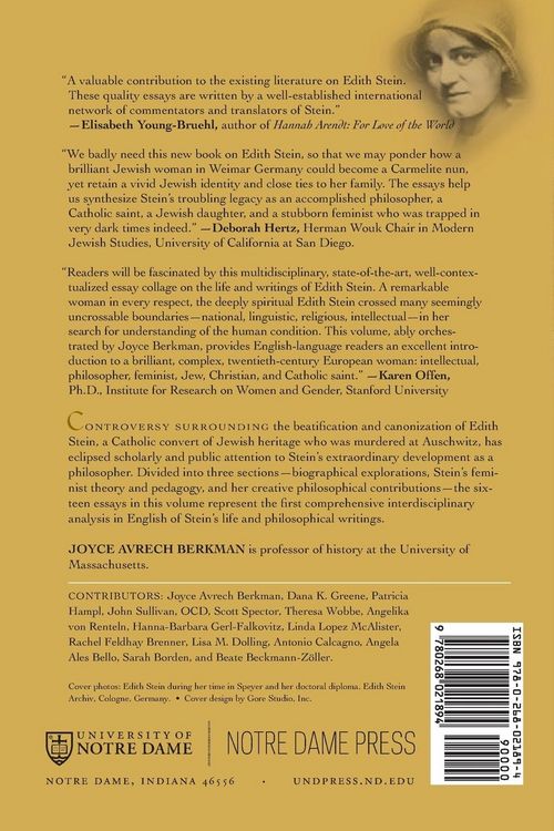 Produktbild: Contemplating Edith Stein