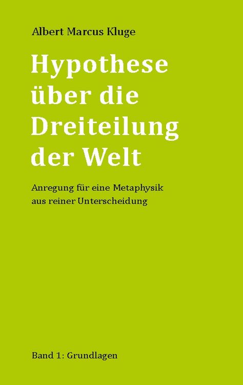 Produktbild: Hypothese &uuml;ber die Dreiteilung der Welt