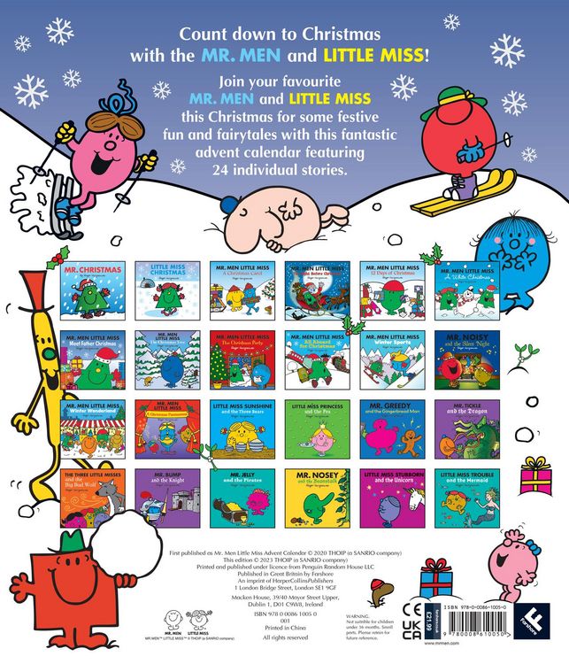 Produktbild: MR MEN LITTLE MISS ADVENT HB