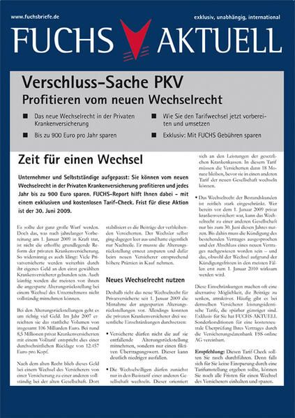 Produktbild: Verschluss-Sache PKV