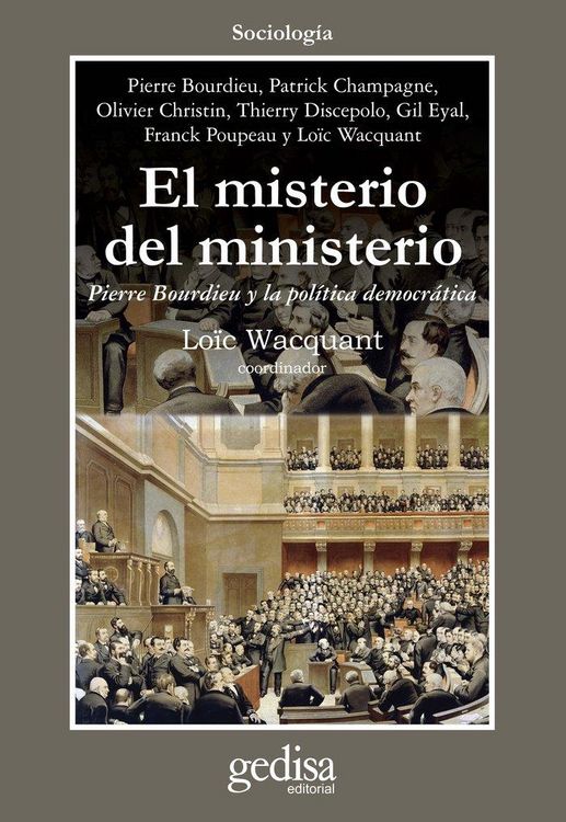 Produktbild: El misterio del ministerio : Pierre Bourdieu y la pol&iacute;tica democr&aacute;tica