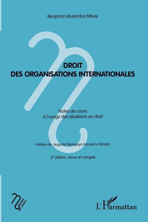 Produktbild: Droit des organisations internationales