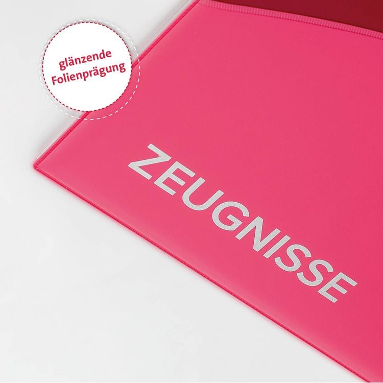 Produktbild: Zeugnismappe Duo, Rosa