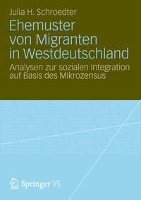 Produktbild: Ehemuster von Migranten in Westdeutschland
