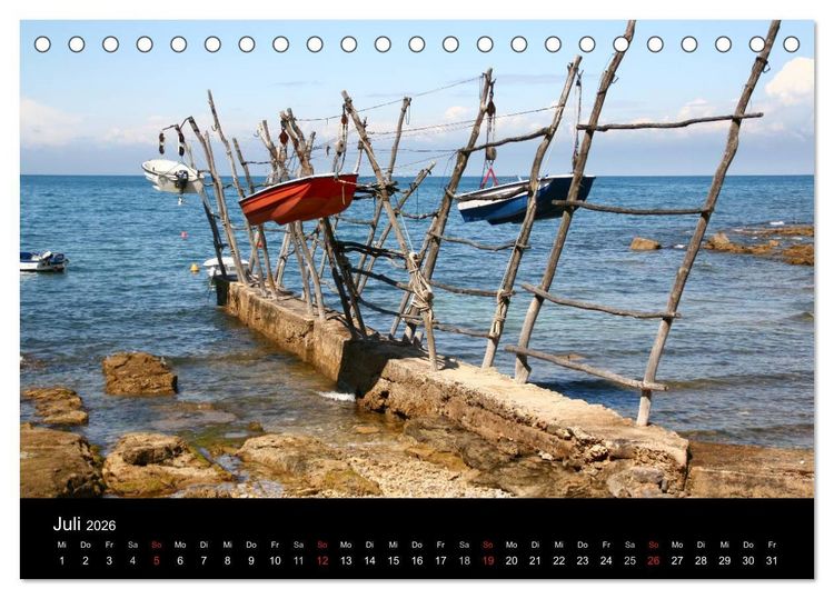 Produktbild: Istrien (Tischkalender 2026 DIN A5 quer), CALVENDO Monatskalender