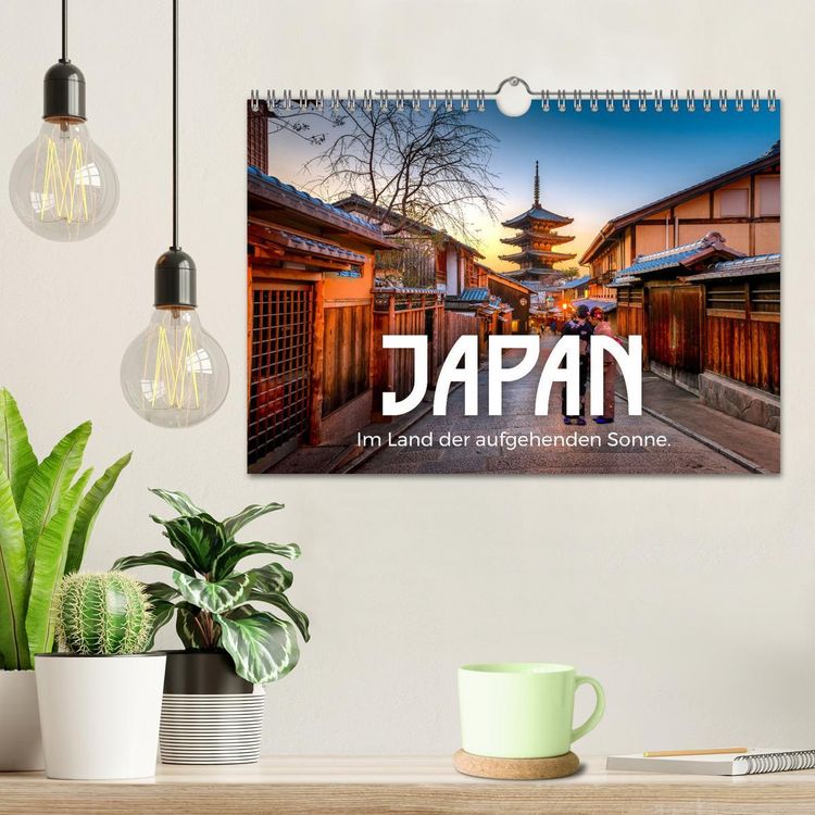 Produktbild: Japan - Im Land der aufgehenden Sonne. (Wandkalender 2026 DIN A4 quer), CALVENDO Monatskalender