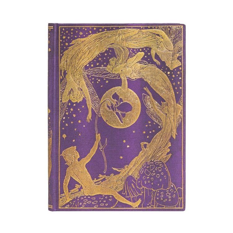 Produktbild: Hardcover Notizbuch Violet Fairy, Midi, Liniert