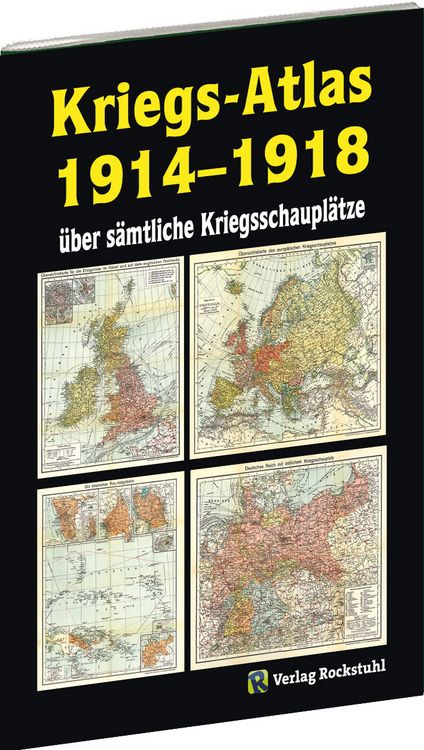 Produktbild: KRIEGS-ATLAS 1914-1918 - &uuml;ber s&auml;mtliche Kriegsschaupl&auml;tze