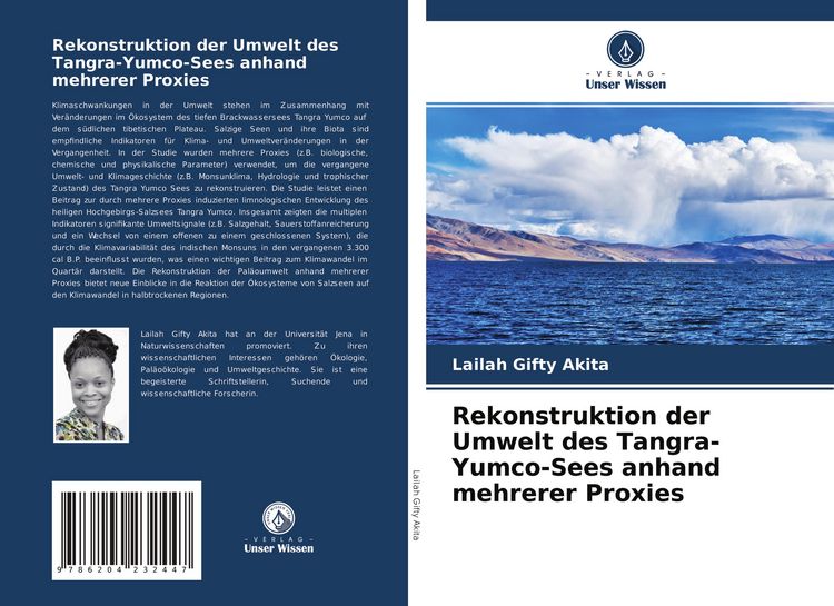 Produktbild: Rekonstruktion der Umwelt des Tangra-Yumco-Sees anhand mehrerer Proxies