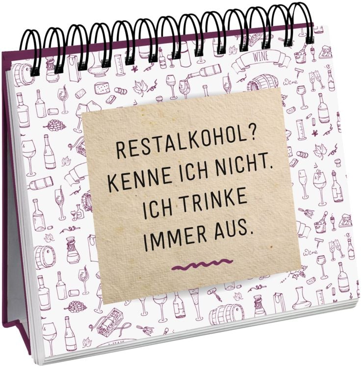 Produktbild: Man muss auch mal Wein sagen k&ouml;nnen.