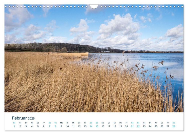 Produktbild: Die Schlei - Segelrevier und Naherholungsgebiet (Wandkalender 2026 DIN A3 quer), CALVENDO Monatskalender
